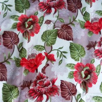 100% polyester Printing fabric for home textile and furnitures